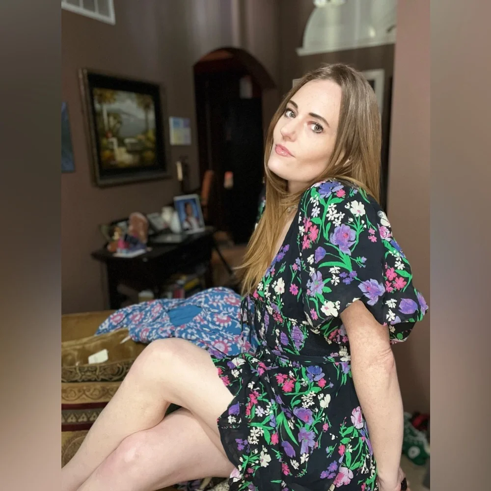 Free People Black and Purple Floral Dress
(Perfect Day Printed Dress) - Picture 11 of 14